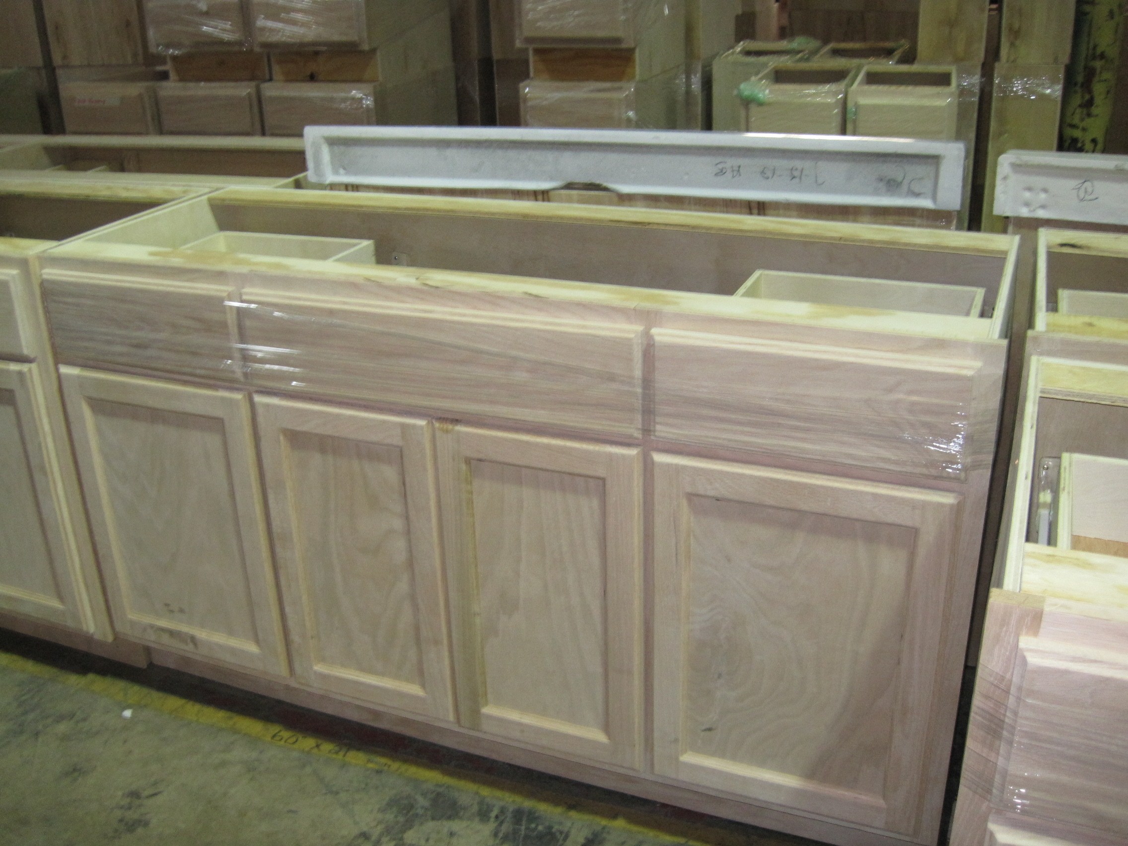 Impressive 18 Inch Deep Kitchen Cabinets 43 Discount On Sale Unfinished Solid Oak Or Birch Bathroom Vanities Below Wholesale Dalton GA Inches 24 60 Wide Single Sink Jpg Fit 2272 2C1704
