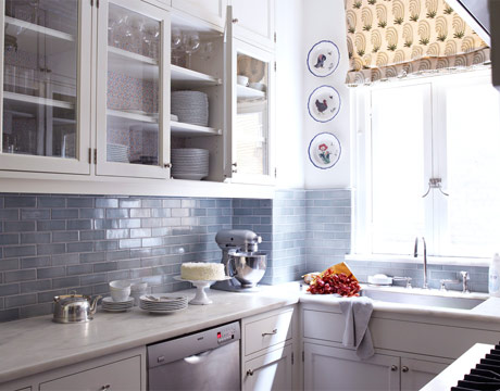 Astonishing Blue Gray Subway Tile Backsplash For Kitchen Light 282b4c3f57019c83