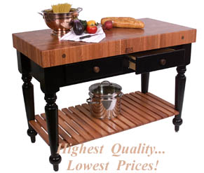 Astonishing John Boos Kitchen Table Le Rustica