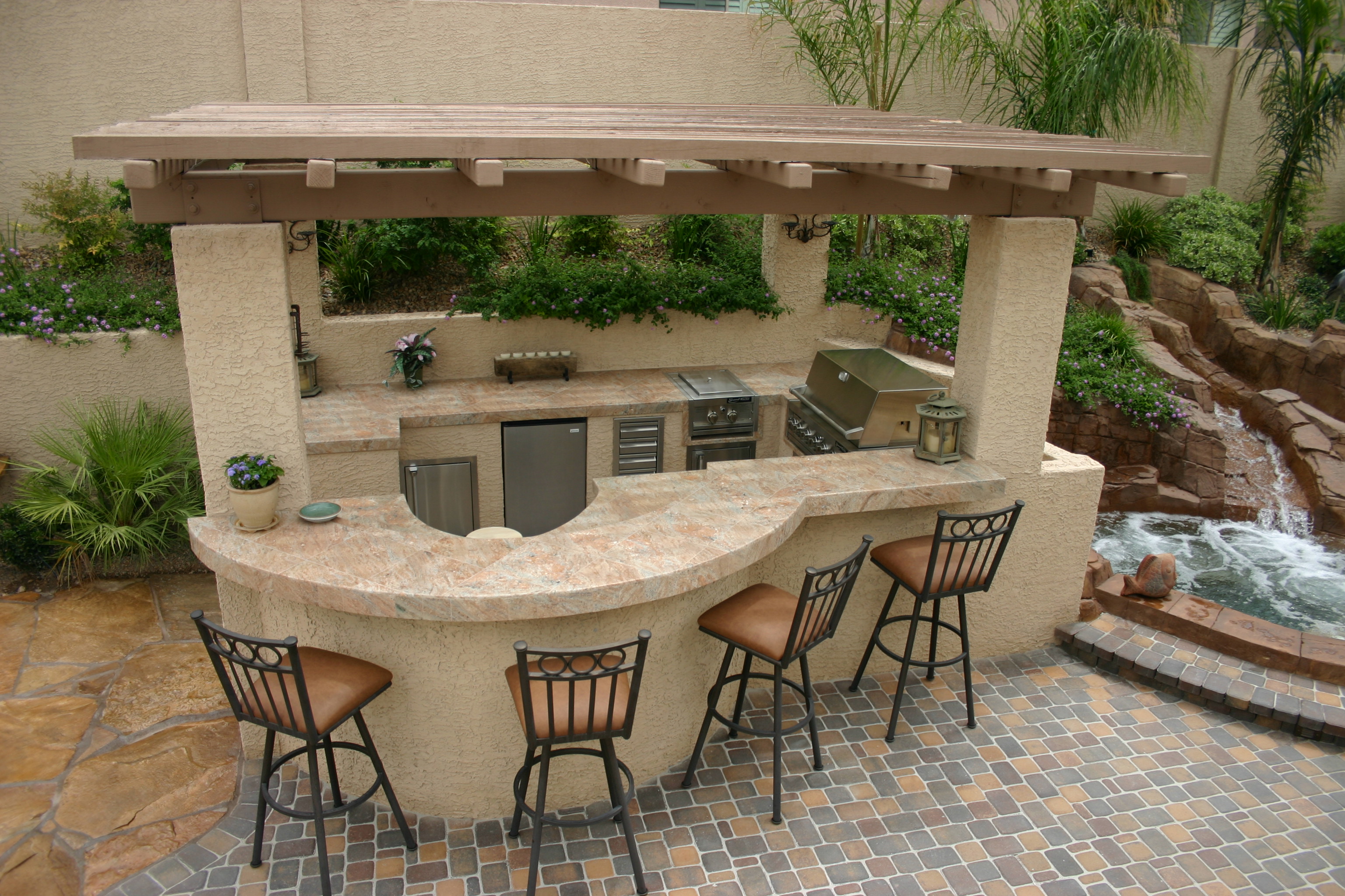 Astonishing Outdoor Kitchens Prices Kitchen Las Vegas 2