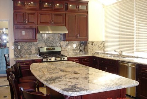 Astonishing Pictures Of Granite Kitchen Countertops And Backsplashes Counters Backsplash With Plans
