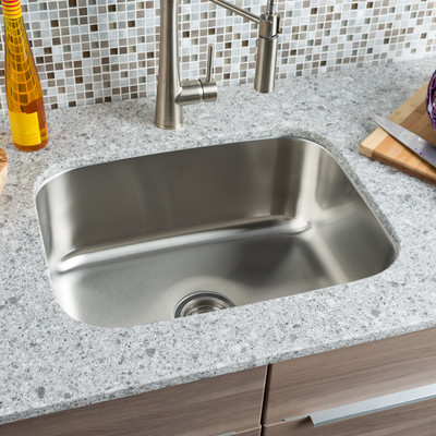 Astonishing Single Bowl Kitchen Sinks Classic Chef Series 23 22 X 17 5 Sinkclassic 175 Undermount Sink