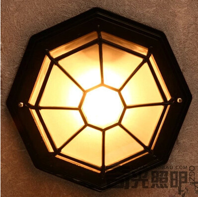 Astonishing Waterproof Bathroom Ceiling Lights 110V 220V Vintage Light Moistureproof Balcony Outdoor Lamp E27 LED Bulb