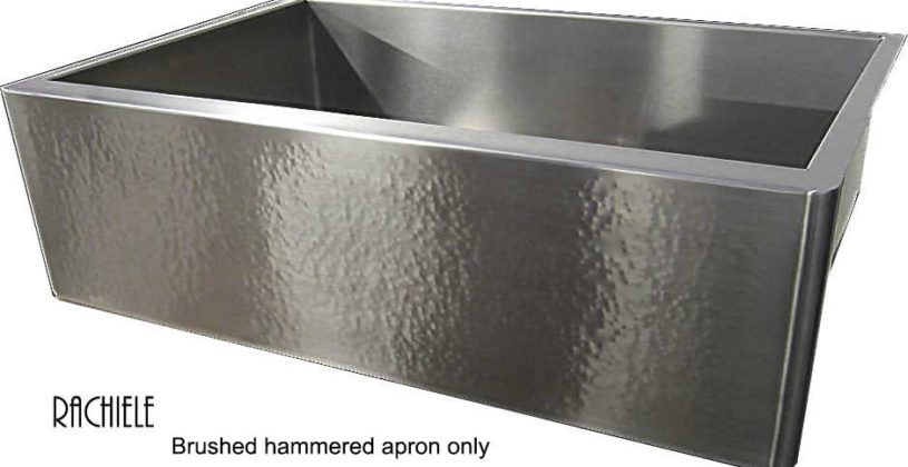 Best Hammered Stainless Steel Kitchen Sink Brushed Farmhouse