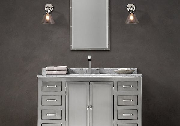 Best Hardware For Bathroom Cabinets Laboratory Stainless Steel Extra Wide Single Vanity Sink