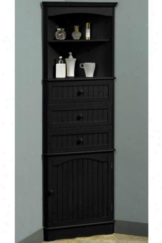 Breathtaking Corner Bathroom Storage Cabinet