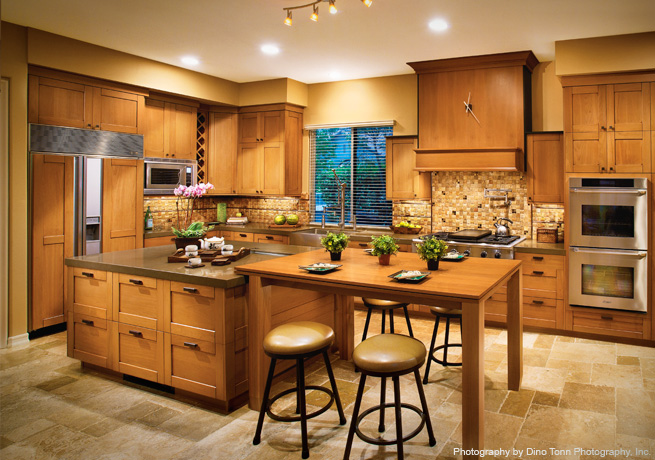 Cute Kitchen Cabinets Craftsman Style 313 Dorado2