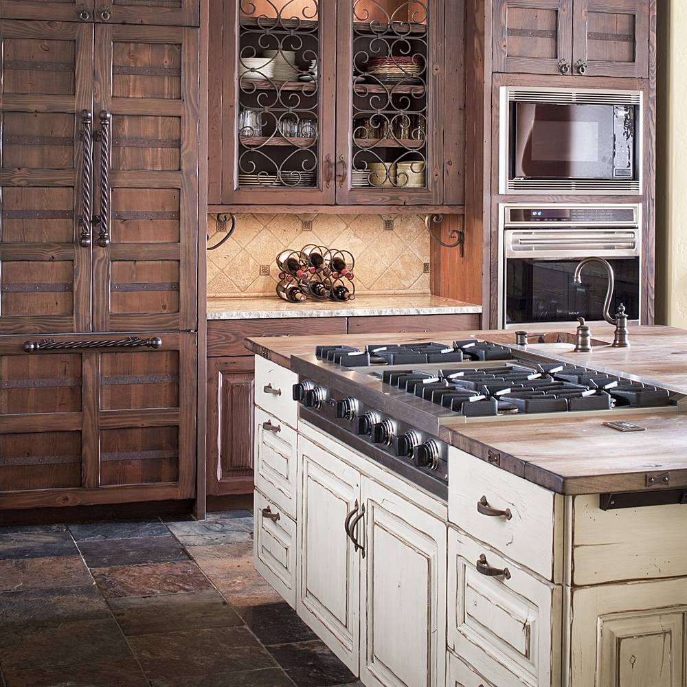 Cute Painting Kitchen Cabinets Distressed White Antique With Appliances And Brown Old Looking Cabinet