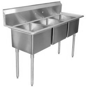 Elegant 3 Compartment Kitchen Sink Item159 300x300