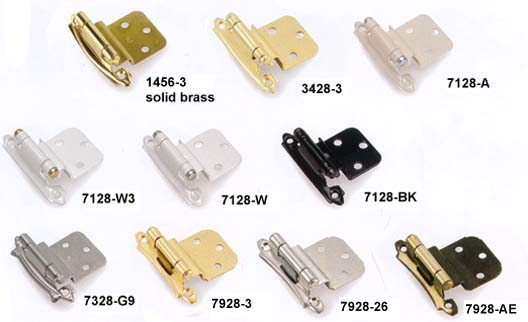 Elegant Bathroom Cabinet Hinges Inset