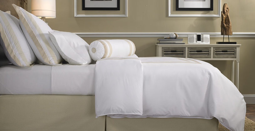 Elegant Luxury Hotel Bed Linen Marriott Block Print Bedding Set MAR 101 BP 2 Xlrg