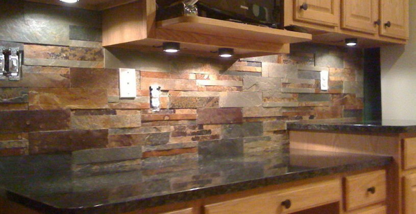Excellent Black Granite Countertops With Backsplash Kitchen Ideas For