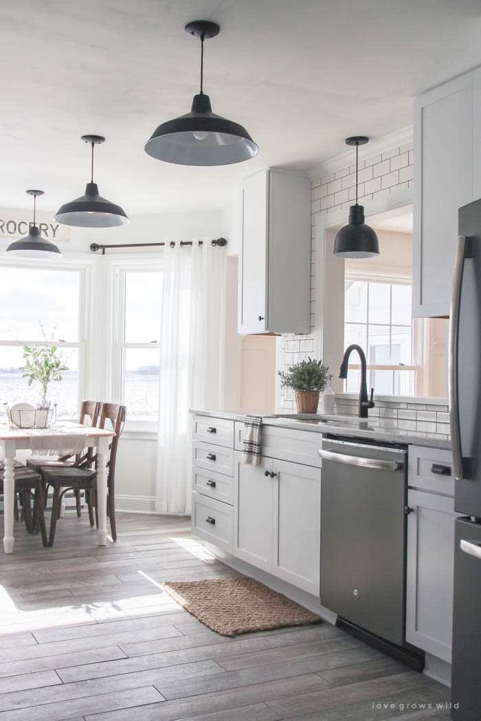Excellent Farmhouse Kitchen Floor Tiles Makeover Reveal 31