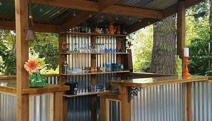 Excellent Simple Outdoor Kitchen Ideas Amazing Your Guests Will Go Crazy For Best Diy Bar On Pinterest Deck Decorating Wood