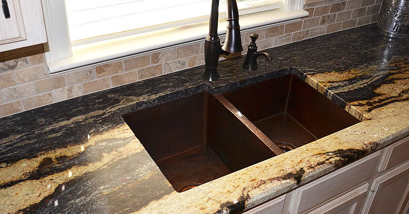 Fascinating Copper Kitchen Sinks Reviews Hammered
