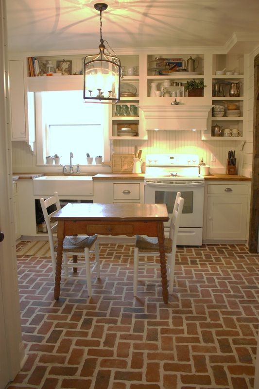 Fascinating Farmhouse Kitchen Floor Tiles Modern 9