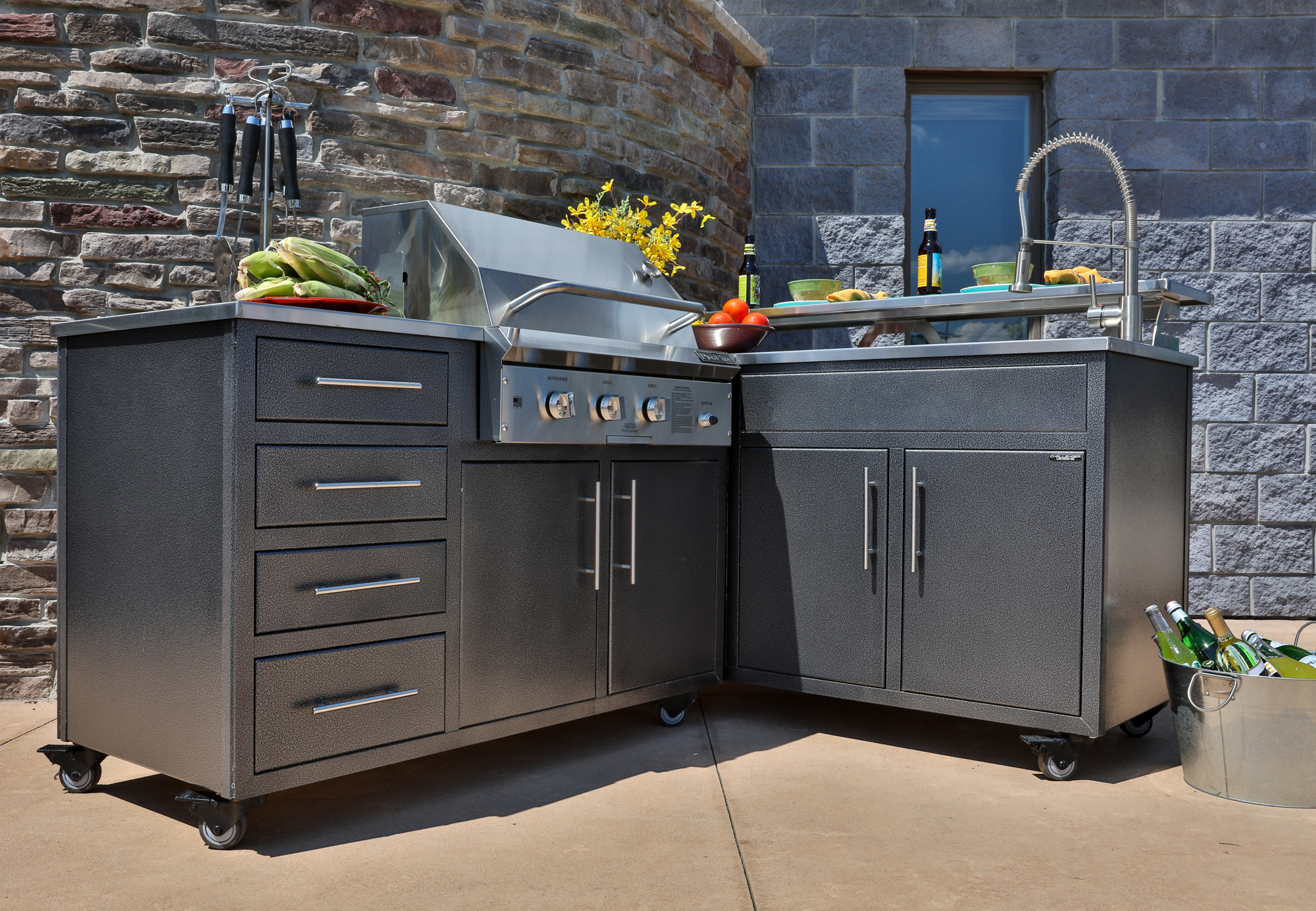 Fascinating Modular Outdoor Kitchens Cd Precon Jpg T 1474738053