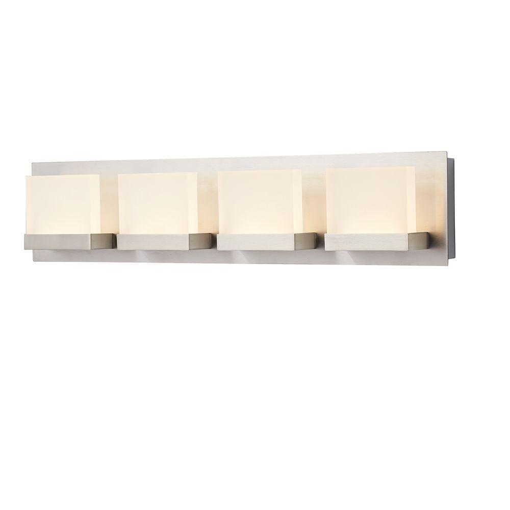 Good 48 Bathroom Light Fixture Brushed Nickel Home Decorators Collection Vanity Lighting 28025 Hbu 64 1000