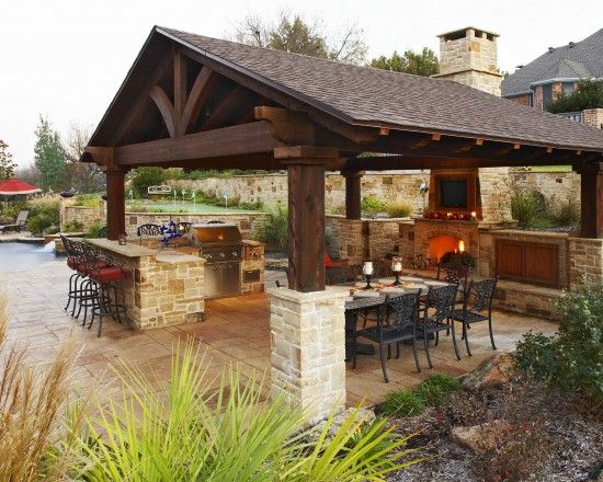 Good Backyard Outdoor Kitchen Ideas Pictures Roof Decoration 12351 New