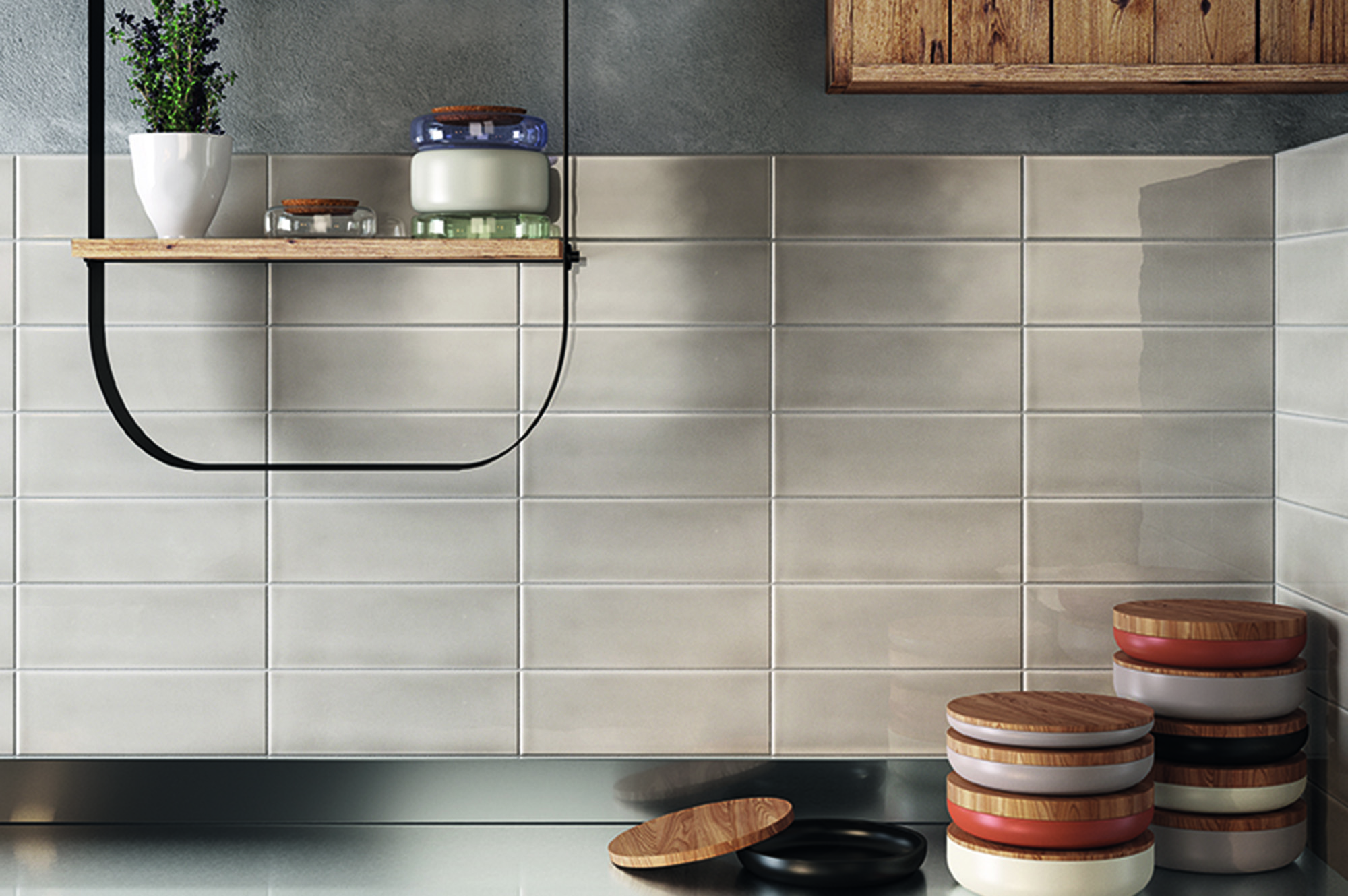 Good Ceramic Wall Tile Backsplash Brilliante Walltile Provence Beige Bisque Glossy 4x12 Room