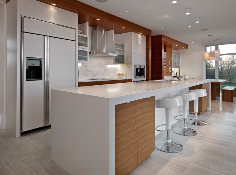 Good Modern Kitchen Countertops 16 Wrap
