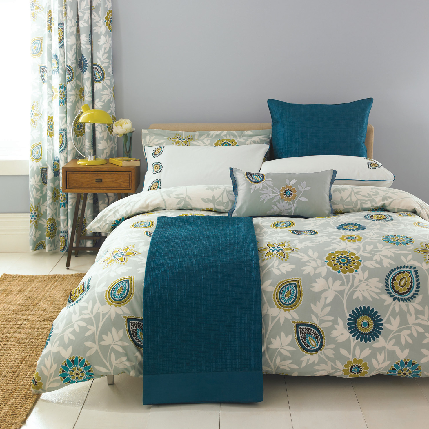 Good Teal Bed Linen