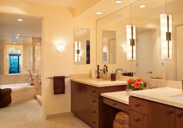 Gorgeous Bathroom Ambient Lighting