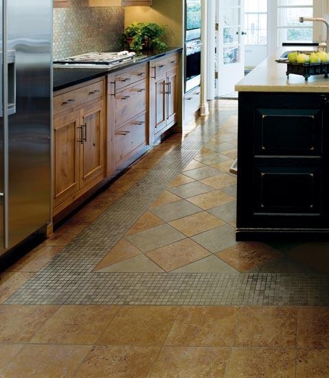 Gorgeous Kitchen Floor Tile Pattern Ideas 08