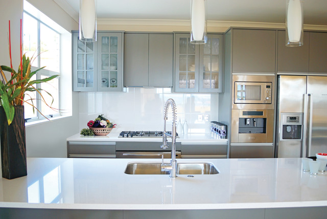 Gorgeous Modern Kitchen Countertops Brilliant On In White Glass Countertop Gl Tile Design Bar 18