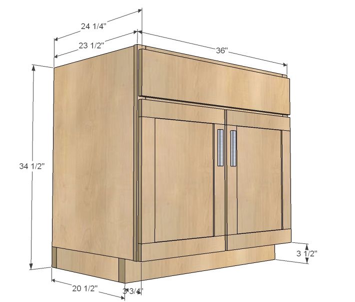 Great Base Kitchen Cabinet Height