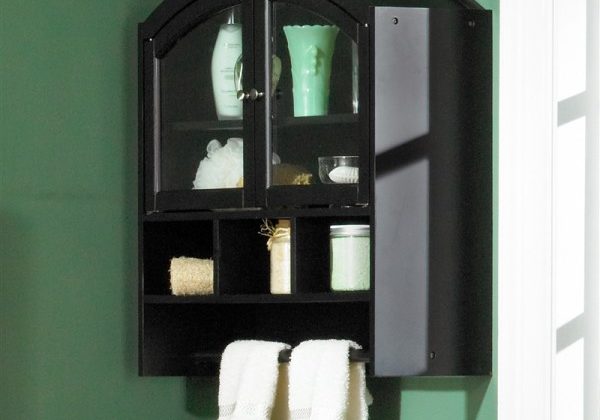 Great Black Wall Cabinet For Bathroom Dazzling Unique Cabinets Creation Home