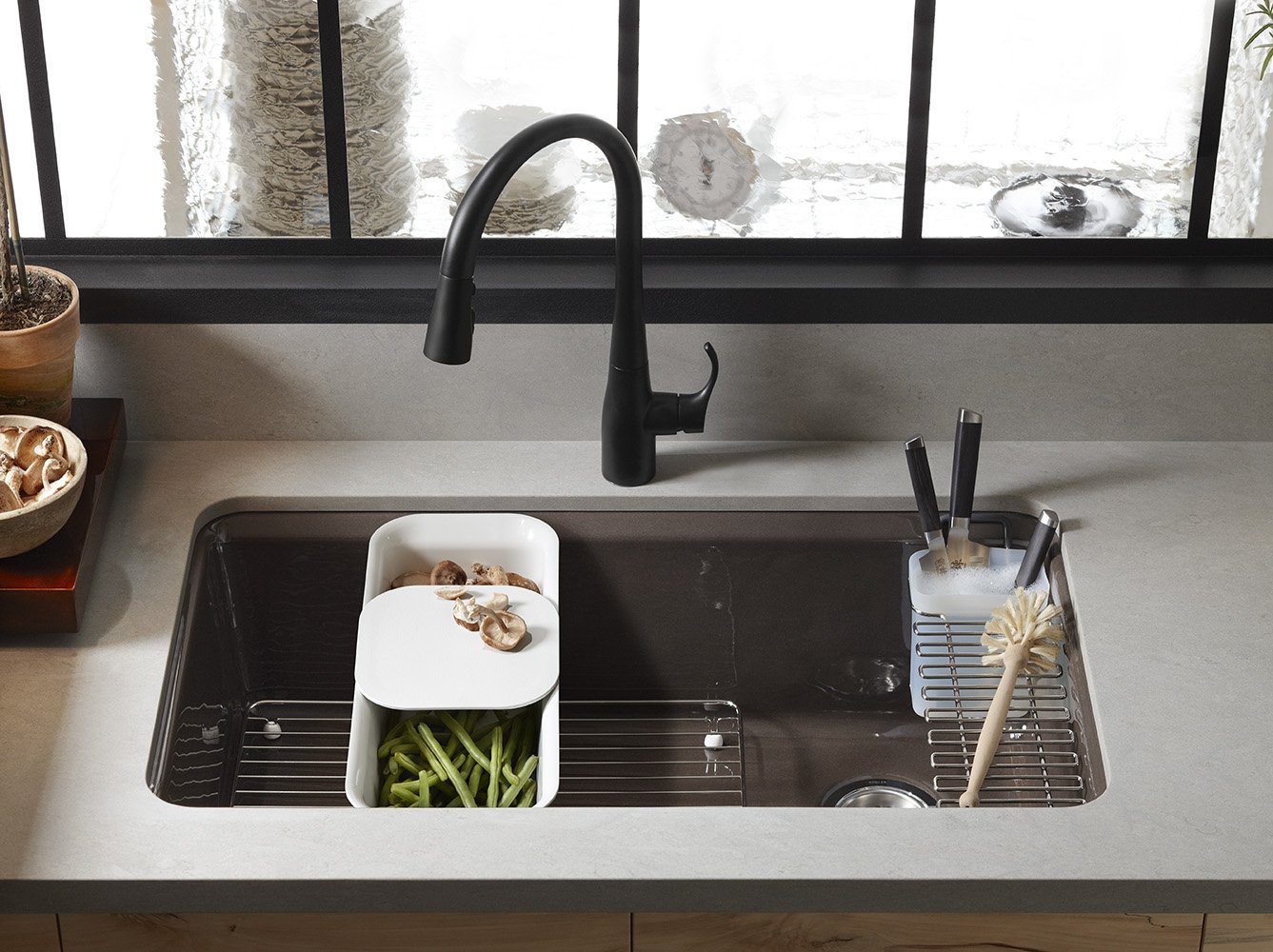 Great Single Bowl Kitchen Sinks 71v8E2E72YL SL1337