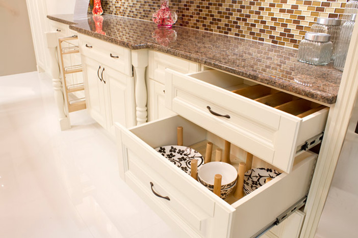 Impressive 18 Inch Deep Kitchen Cabinets Coastal Cream Base