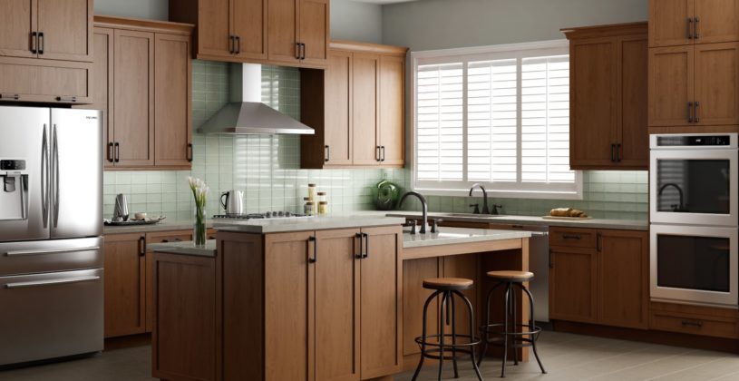 Impressive Hampton Bay Kitchen Cabinets Soleste Oak 1800x1100