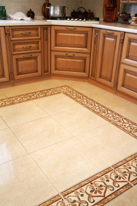Impressive Kitchen Floor Tile Pattern Ideas 1