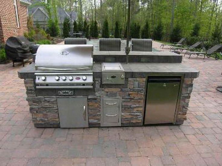 Impressive Modular Outdoor Kitchens Kitchen Island Ideas Narrow Aid Refrigerator Gijkbev