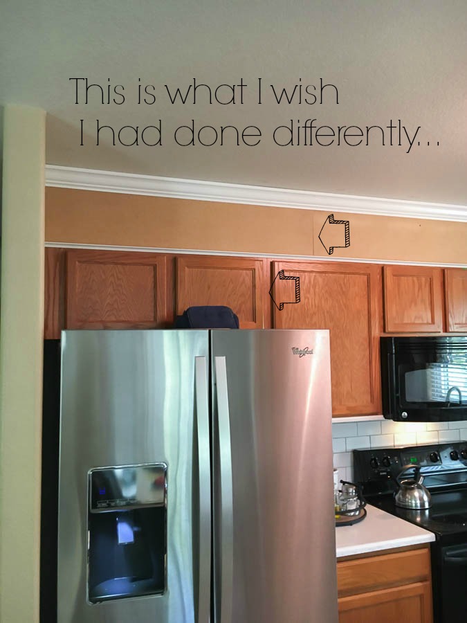 Lovely Adding Cabinets To Kitchen Height What I Would Have Done Differently