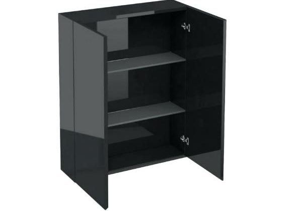 Magnificent Bathroom Wall Cabinets Black Cabinet Aqua Mirrored