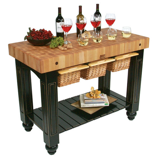 Magnificent John Boos Kitchen Table Jb Ki10208 B L S3
