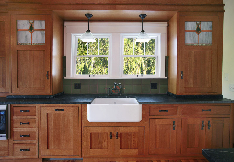 Magnificent Kitchen Cabinets Craftsman Style Astonishing Impressive 15 On