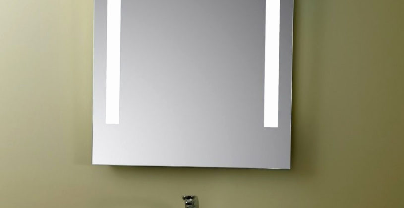 Magnificent Lighted Bathroom Vanity Mirrors Mirror Unique 8 Light Fixture Lights For Of