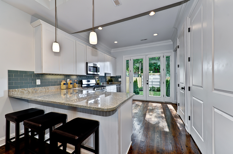 Marvelous Blue Gray Subway Tile Backsplash Large Ocean Glass Kitchen