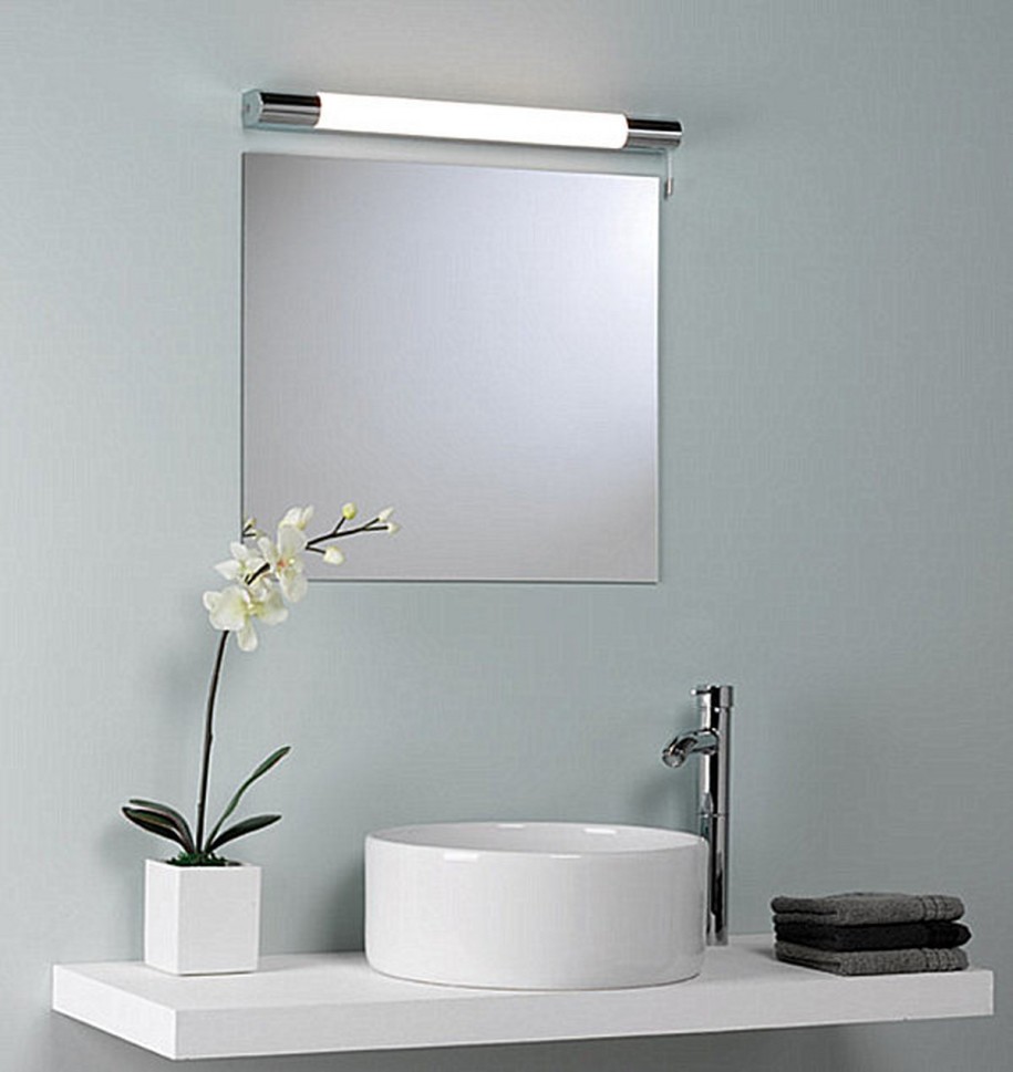 Pretty Bathroom Above Mirror Lighting The How To Light Ideas Including Mirrors And Lights Images
