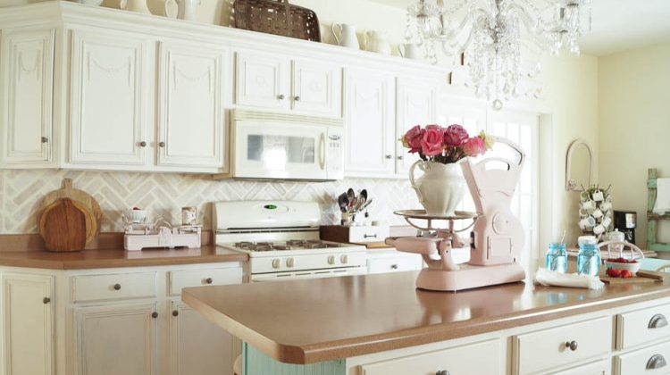 Pretty Faux Brick Backsplash In Kitchen Chic Diy Backsplashes 3 750x422
