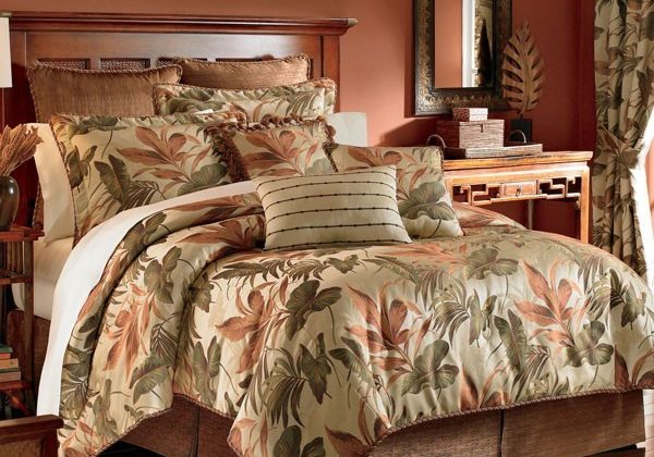 Pretty King Bed Linen Sale Croscill Bali Bedding