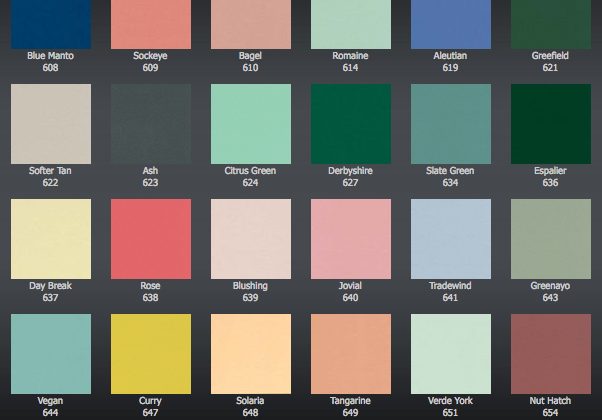 Pretty Solid Color Laminate Countertops