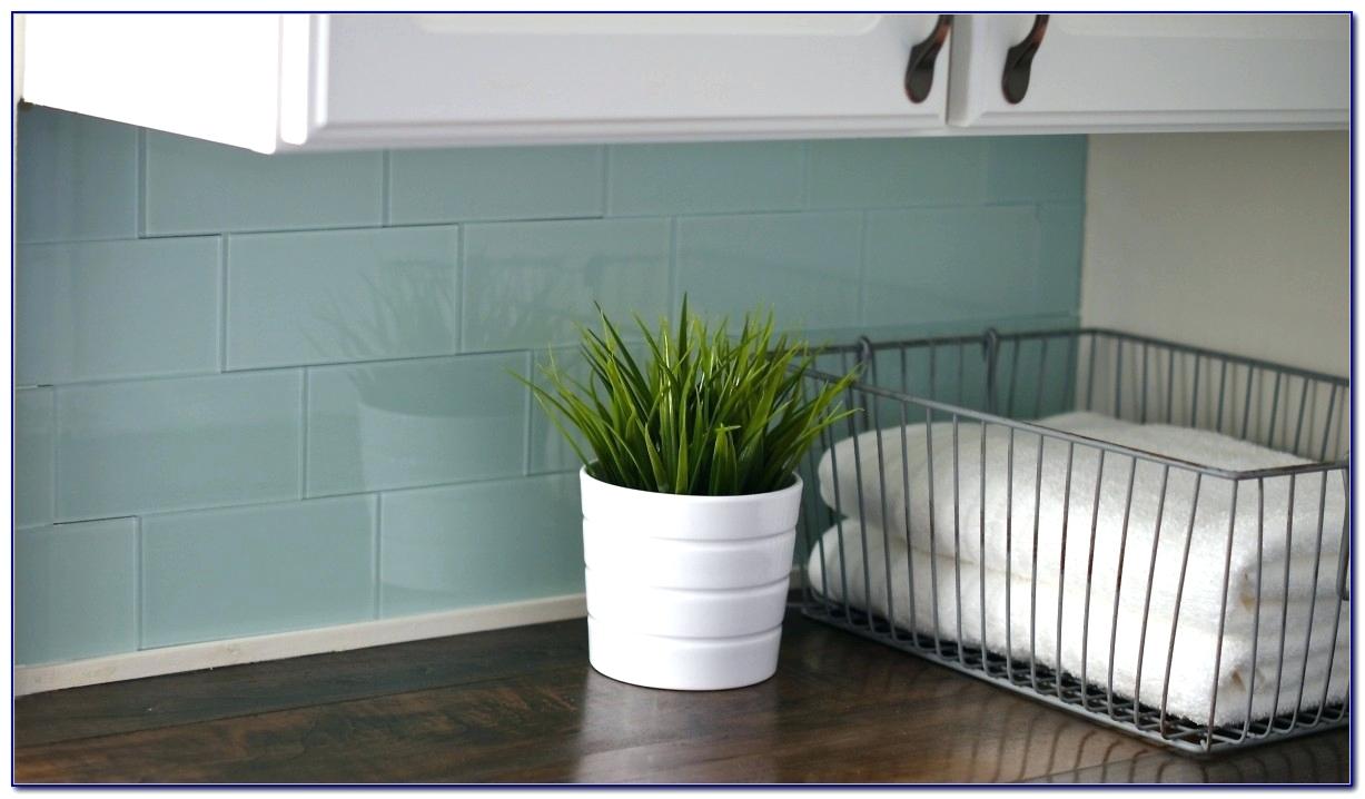 Pretty Stick On Backsplash No Grout For Glass Tile Peel And Tiles Home