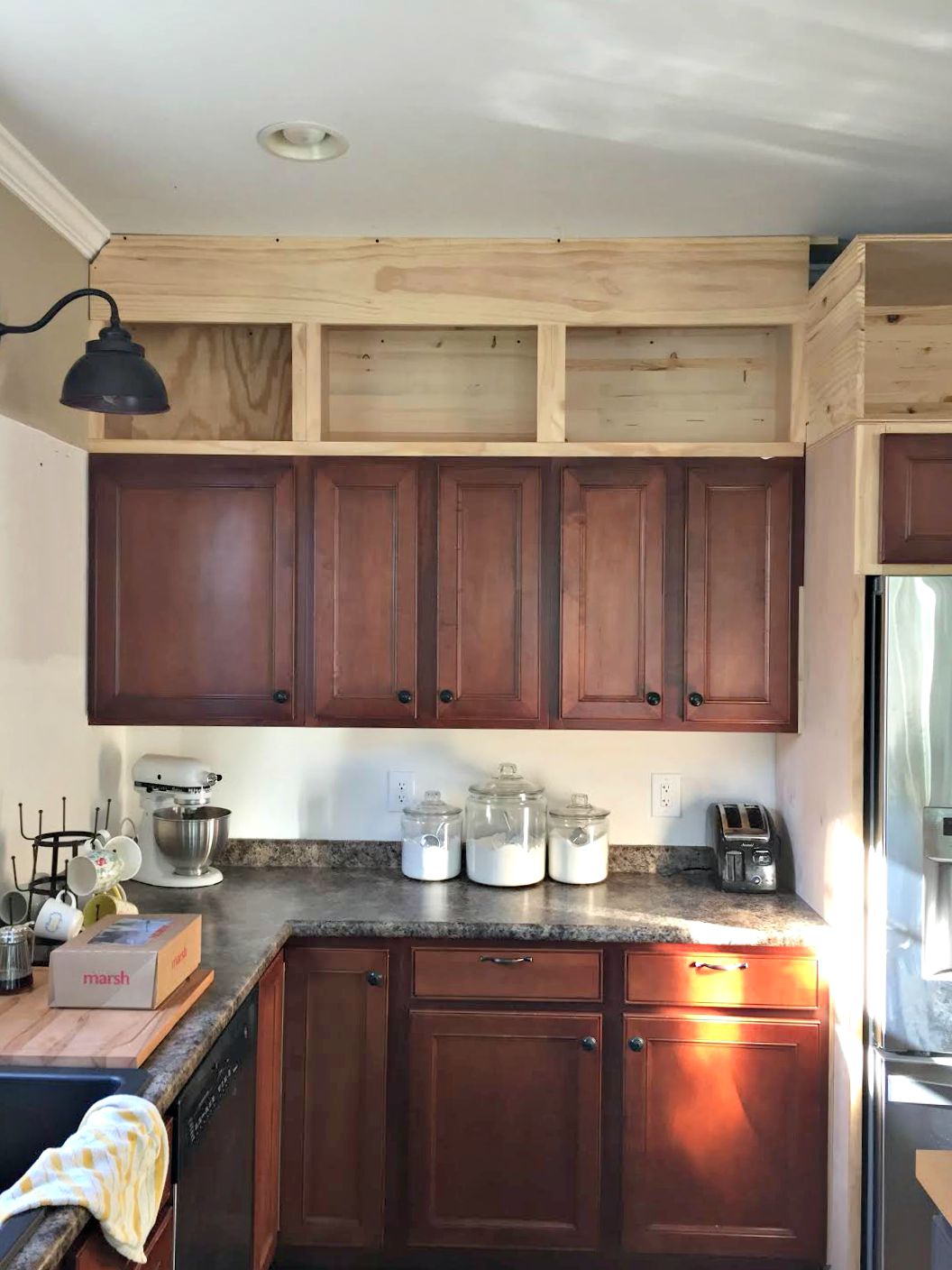 Stunning Adding Cabinets To Kitchen Cab7