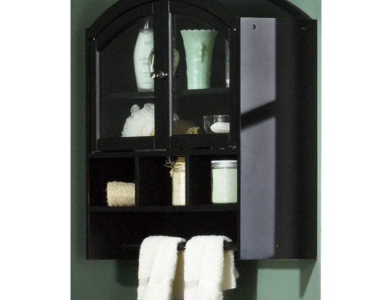 Stunning Bathroom Wall Cabinet Black Fabulous Rose Flower Garden Kuyaroom