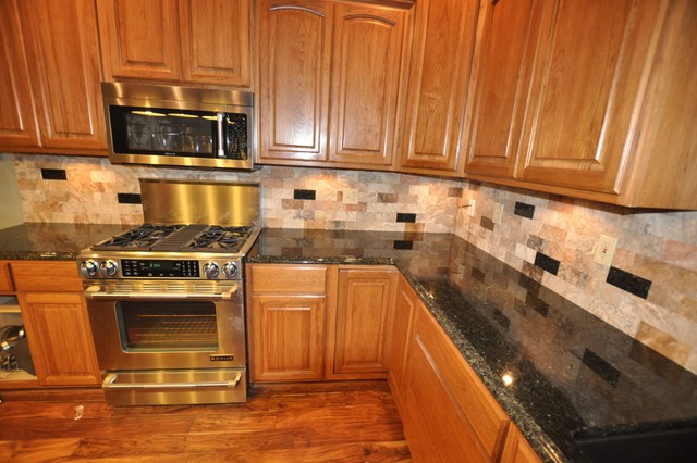 Stunning Pictures Of Granite Kitchen Countertops And Backsplashes Eclectic